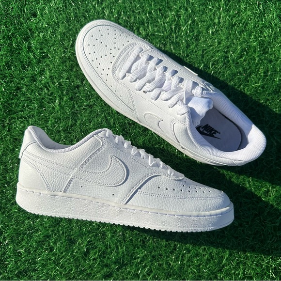 Nike Wmns Court Vision Low Triple White - Picture 10 of 13
